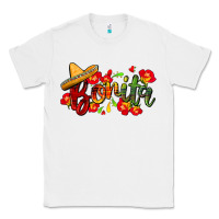 White Bonita Classic Tee - FaDigitalArtStudio
