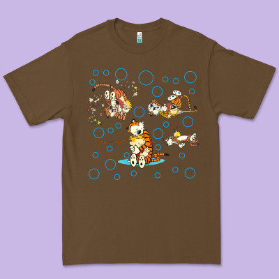 Calvin And Hobbes Premium Tee Designed By Artisfamous