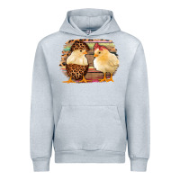 Heather Grey Western Leopard and Serape Chicks Urban Hoodie - Jasminsmagicworld