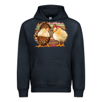 Navy Western Leopard and Serape Chicks Urban Hoodie - Jasminsmagicworld