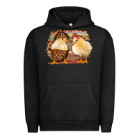 Pigment Black Western Leopard and Serape Chicks Urban Hoodie - Jasminsmagicworld