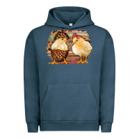 Pigment Midnight Navy Western Leopard and Serape Chicks Urban Hoodie - Jasminsmagicworld
