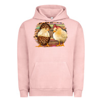Pigment Salmon Western Leopard and Serape Chicks Urban Hoodie - Jasminsmagicworld