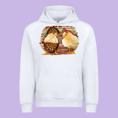 Western Leopard And Serape Chicks Urban Hoodie Designed By Jasminsmagicworld