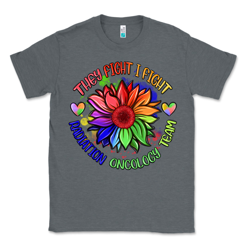 Oncology Team Sunflower Classic Tee by BarkalooDesign | Teevron