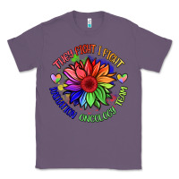 Lavender oncology team sunflower Classic Tee - BarkalooDesign
