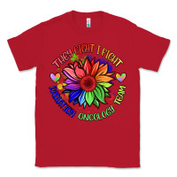 Red oncology team sunflower Classic Tee - BarkalooDesign
