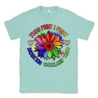 Seafoam oncology team sunflower Classic Tee - BarkalooDesign