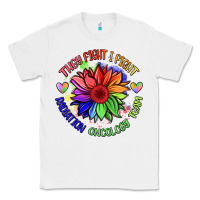 White oncology team sunflower Classic Tee - BarkalooDesign