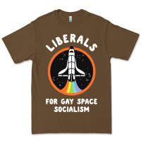 Liberals For Gay Space Socialism Premium Tee | Teevron