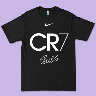 Cr7 Graphic Premium Tee Designed By Artisfamous