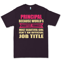 Plum principal funniest isn't a jobtitle Premium Tee - artisFamous