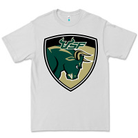 Dove Grey south florida bulls Premium Tee - artisFamous