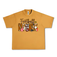 Peanut Butter football NONNiE Urban Heavy Tee - CowhideDigitalArt