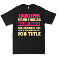 Black zookeeper funniest isn't a jobtitle Premium Tee - artisFamous