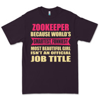 Plum zookeeper funniest isn't a jobtitle Premium Tee - artisFamous