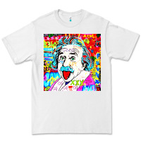 White POP ART RETRO Premium Tee - artisFamous