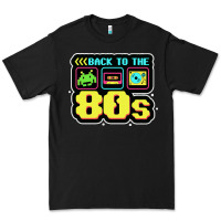 Black BACK TO THE 80S Premium Tee - artisFamous