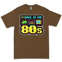 Cacao BACK TO THE 80S Premium Tee - artisFamous
