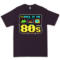 Plum BACK TO THE 80S Premium Tee - artisFamous