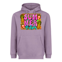 Lavender summer vibes leopard background Heavyweight Hoodie - Jasminsmagicworld