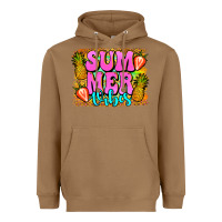 Toasted Coconut summer vibes leopard background Heavyweight Hoodie - Jasminsmagicworld