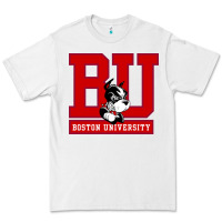 White boston university terriers Premium Tee - artisFamous