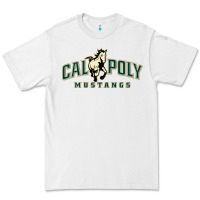 White cal poly mustangs Premium Tee - artisFamous