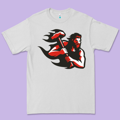 Cal U Vulcans Premium Tee Designed By Artisfamous