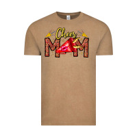 Vintage Coffee cheer mom Vintage Tee - CowhideDigitalArt