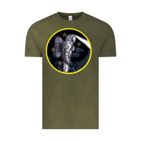 Vintage Olive Space Travel Vintage Tee - Bettercallsaul