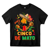 Black My first cinco de mayo Heavy Core Tee - FaDigitalArtStudio