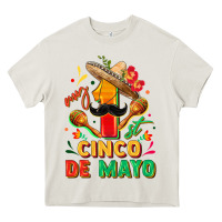 Cream My first cinco de mayo Heavy Core Tee - FaDigitalArtStudio