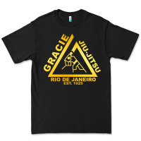 Black gracie jiu jitsu Premium Tee - artisFamous