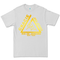 Dove Grey gracie jiu jitsu Premium Tee - artisFamous