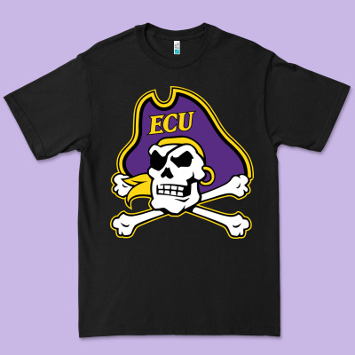 East Carolina Pirates Premium Tee Designed By Artisfamous