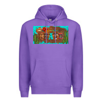 Purple brave turquoise leopard cactus and floral arrow licanse plate Premium Hoodie - Artiststas