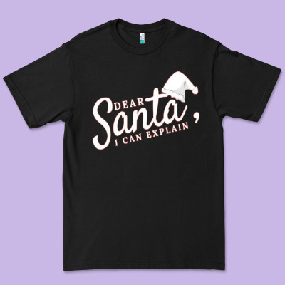 Dear Santa I Can Explain Premium Tee Designed By Artisfamous