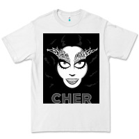 White CHER Premium Tee - artisFamous