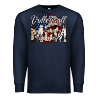 Navy volleyball  mom 4 Premium Sweatshirt - Jasminsmagicworld