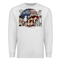 Oatmeal Heather volleyball  mom 4 Premium Sweatshirt - Jasminsmagicworld