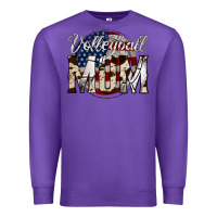 Purple volleyball  mom 4 Premium Sweatshirt - Jasminsmagicworld