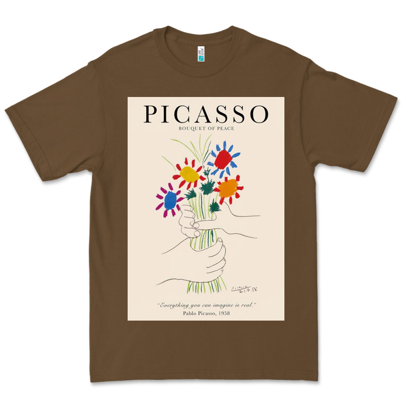 Pablo Picasso   Bouquet Of Peace Premium Tee by artisFamous | Teevron
