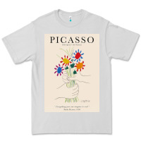 Dove Grey pablo picasso   bouquet of peace Premium Tee - artisFamous