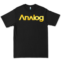 Black analog Premium Tee - artisFamous