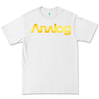 White analog Premium Tee - artisFamous