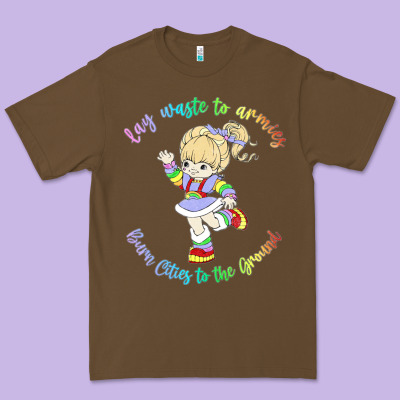 Rainbow Brite Badass   Rainbow Brite Premium Tee Designed By Artisfamous