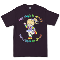 Plum rainbow brite badass   rainbow brite Premium Tee - artisFamous