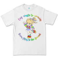 White rainbow brite badass   rainbow brite Premium Tee - artisFamous