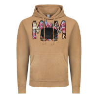 Mom Hockey Flower Vintage Hoodie | Teevron